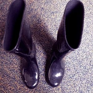 Ugg Sienna Rain Boots Size 7 Black